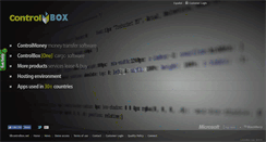 Desktop Screenshot of controlbox.net