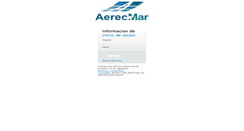 Desktop Screenshot of aereomar.controlbox.net