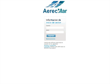 Tablet Screenshot of aereomar.controlbox.net
