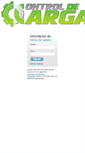 Mobile Screenshot of controldecarga.controlbox.net